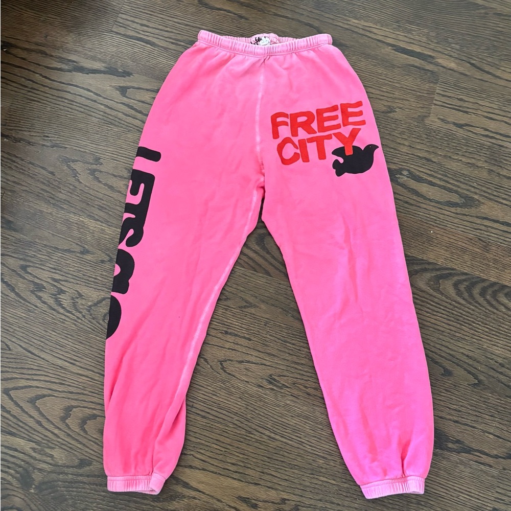 freecity Kids Hot Pink Sweatpants